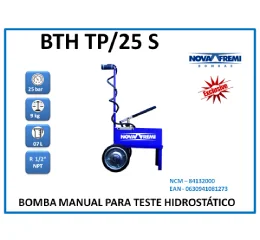 Bomba Manual para Teste Hidrostático – BTHTP-25 S